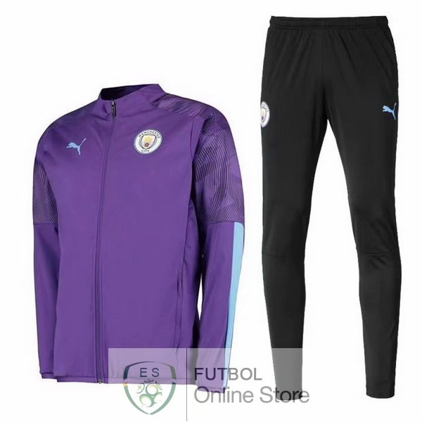 2019/20 Purpura Negro Chaqueta Ensemble Complet Manchester City 2019/20 Purpura Negro Chaqueta Ensemble Complet Manchester City