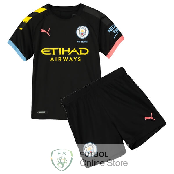 Camiseta Manchester City Ninos 19/2020 Segunda