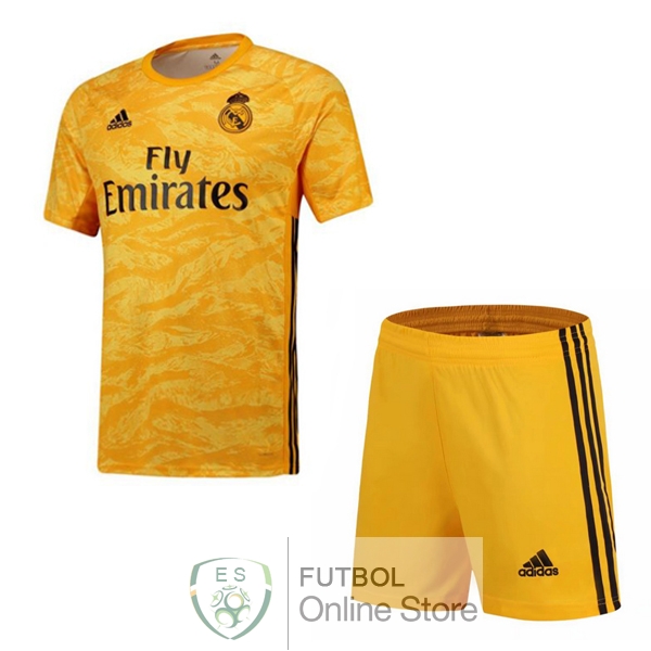 Camiseta Real Madrid Ninos 19/2020 Portero Primera