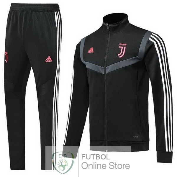 2019/20 Rosa Negro Chaqueta Ensemble Complet Juventus 2019/20 Rosa Negro Chaqueta Ensemble Complet Juventus