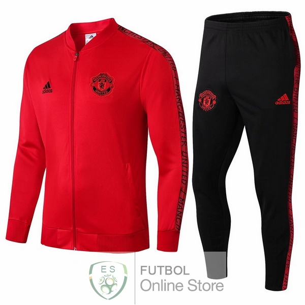 2019/20 Rojo Chaqueta Ensemble Complet Manchester United 2019/20 Rojo Chaqueta Ensemble Complet Manchester United