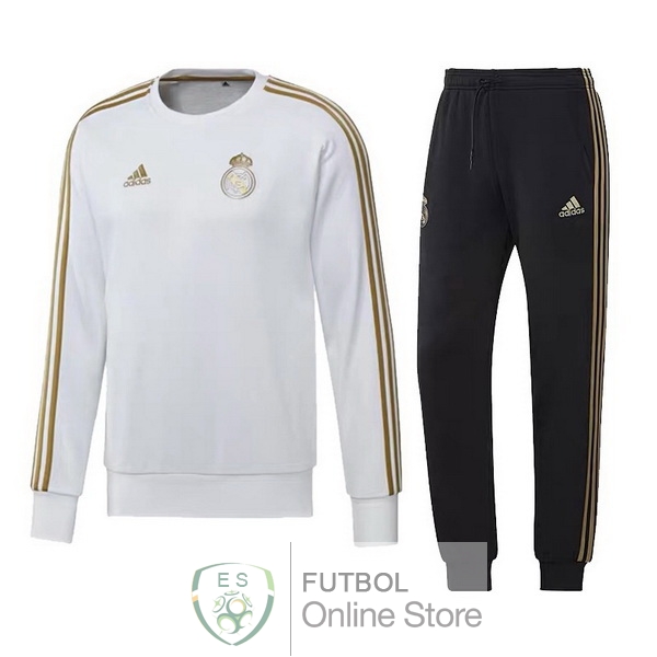 2019/20 Amarillo Blanco Chaqueta Ensemble Complet Real Madrid 2019/20 Amarillo Blanco Chaqueta Ensemble Complet Real Madrid