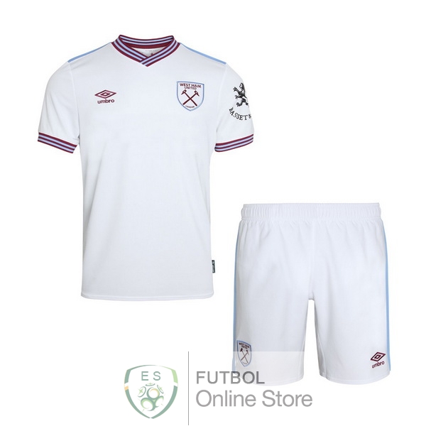 Camiseta West Ham United Ninos 19/2020 Segunda