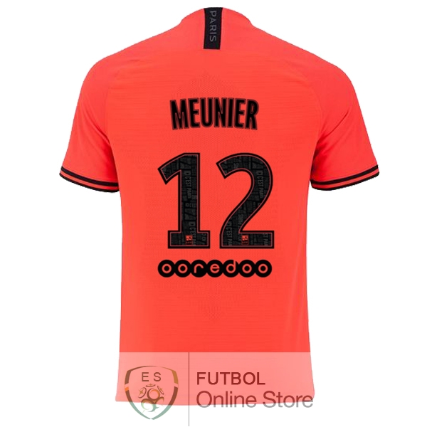 Camiseta Meunier Paris Saint Germain 19/2020 Segunda