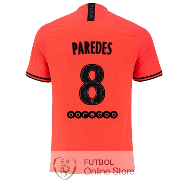 Camiseta Paredes Paris Saint Germain 19/2020 Segunda