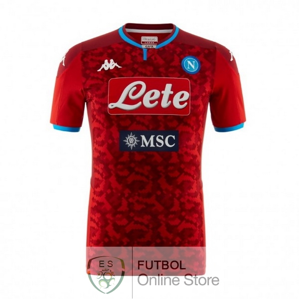 Camiseta Napoli 19/2020 Portero Rojo