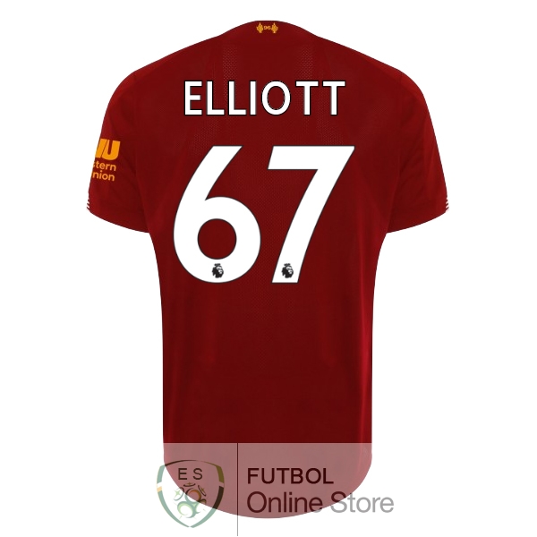 Camiseta Elliott Liverpool 19/2020 Primera