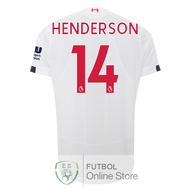 Camiseta Henderson Liverpool 19/2020 Segunda