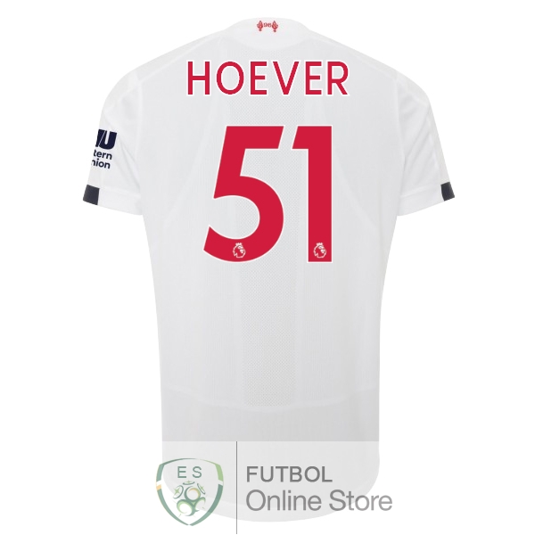 Camiseta Hoever Liverpool 19/2020 Segunda