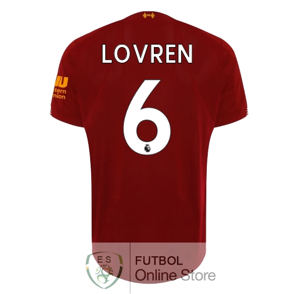 Camiseta Lovren Liverpool 19/2020 Primera