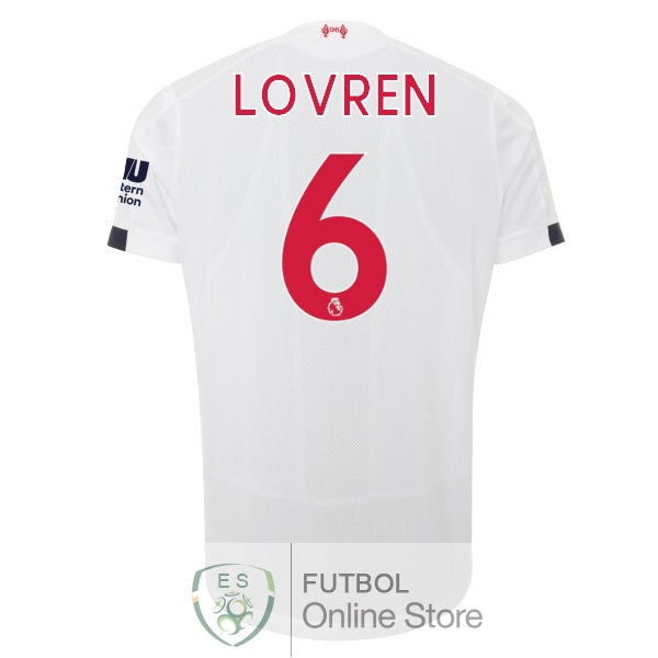 Camiseta Lovren Liverpool 19/2020 Segunda