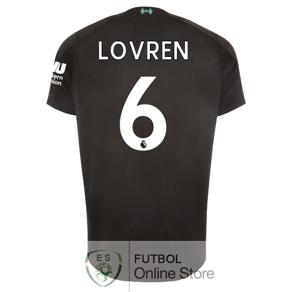 Camiseta Lovren Liverpool 19/2020 Tercera