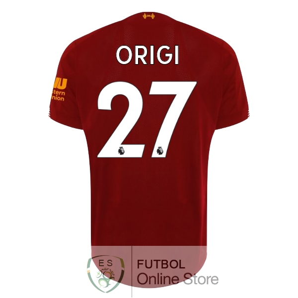 Camiseta Origi Liverpool 19/2020 Primera