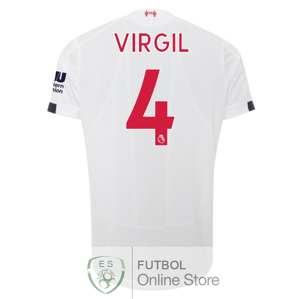 Camiseta Virgil Liverpool 19/2020 Segunda