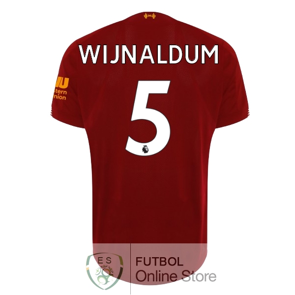 Camiseta Wijnaldum Liverpool 19/2020 Primera