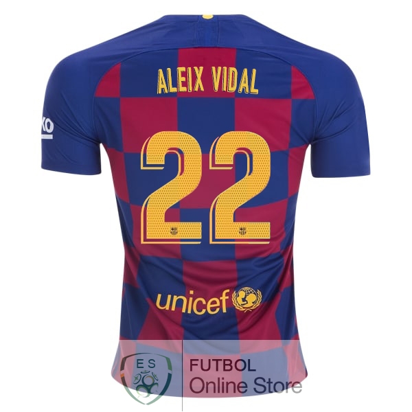 Camiseta Aleix Vidal Barcelona 19/2020 Primera