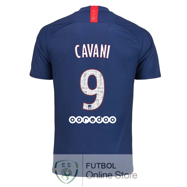 Camiseta Cavani Paris Saint Germain 19/2020 Primera
