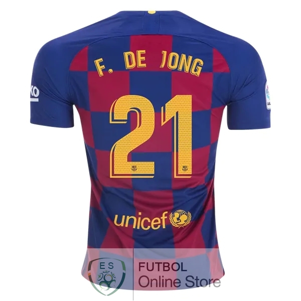 Camiseta De Jong Barcelona 19/2020 Primera