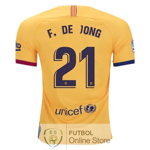 Camiseta De Jong Barcelona 19/2020 Segunda