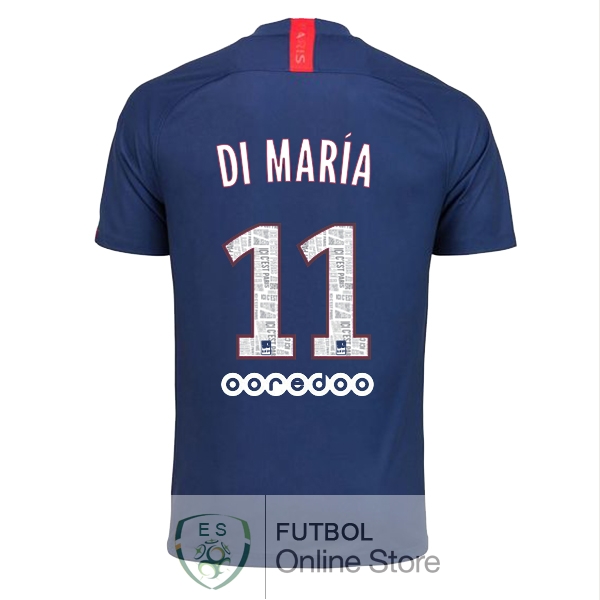 Camiseta Di Maria Paris Saint Germain 19/2020 Primera