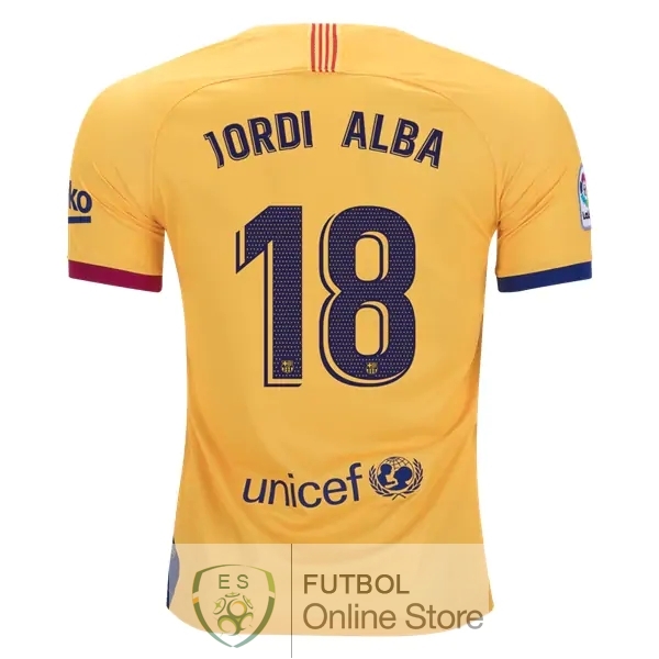 Camiseta Jordi Alba Barcelona 19/2020 Segunda
