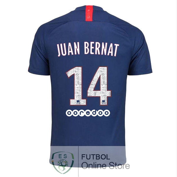 Camiseta Juan Bernat Paris Saint Germain 19/2020 Primera