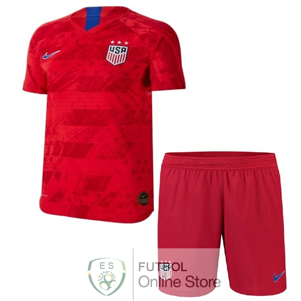 Camiseta USA Ninos 2019 Segunda