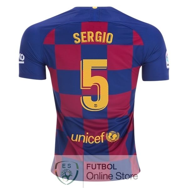 Camiseta Sergio Barcelona 19/2020 Primera