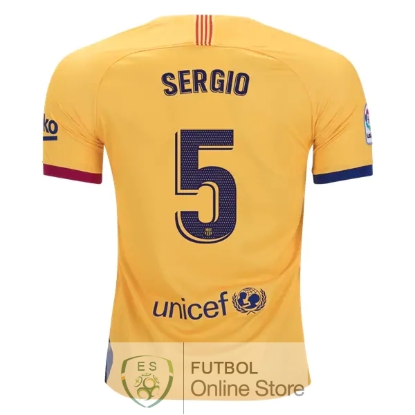 Camiseta Sergio Barcelona 19/2020 Segunda