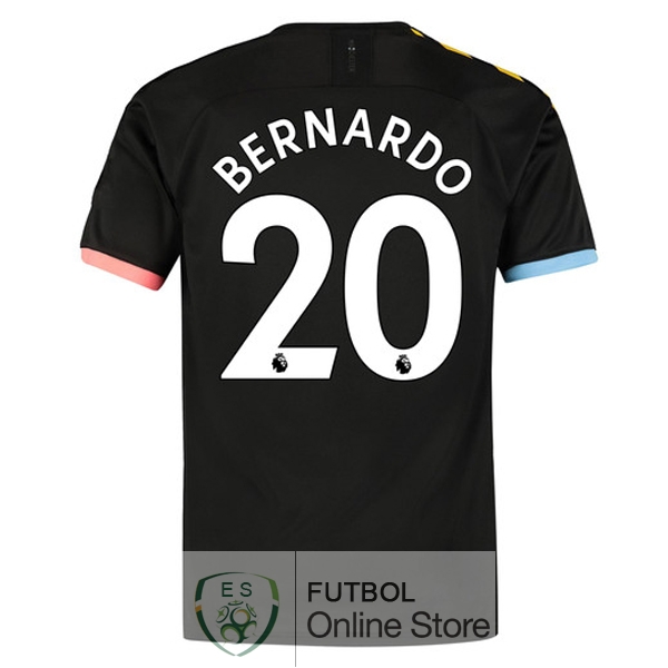 Camiseta Bernardo Manchester city 19/2020 Segunda