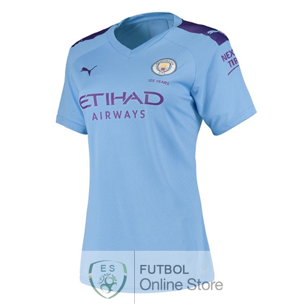 Camiseta Manchester city Mujer 19/2020 Primera