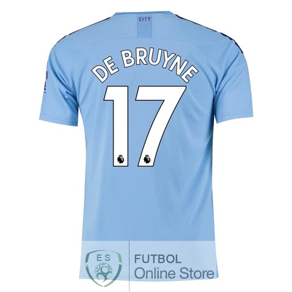 Camiseta De Bruyne Manchester city 19/2020 Primera