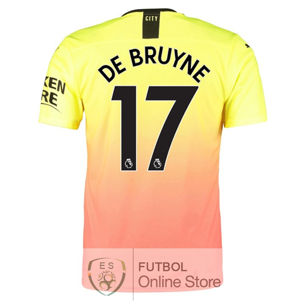 Camiseta De Bruyne Manchester city 19/2020 Tercera