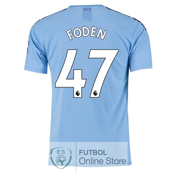 Camiseta Foden Manchester city 19/2020 Primera