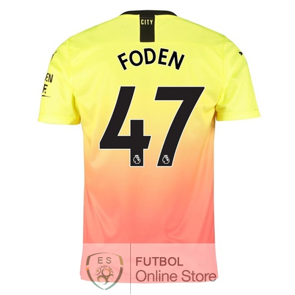 Camiseta Foden Manchester city 19/2020 Tercera