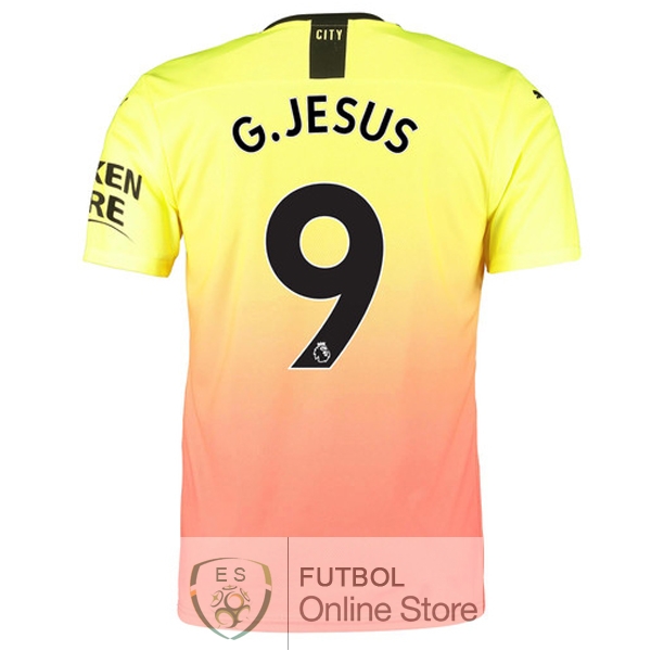Camiseta G.Jesus Manchester city 19/2020 Tercera