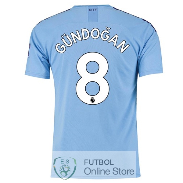 Camiseta Gundogan Manchester city 19/2020 Primera