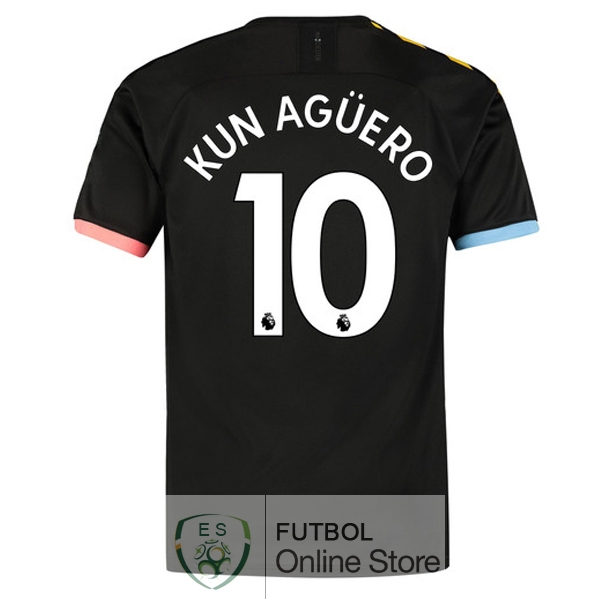 Camiseta Kun Aguero Manchester city 19/2020 Segunda