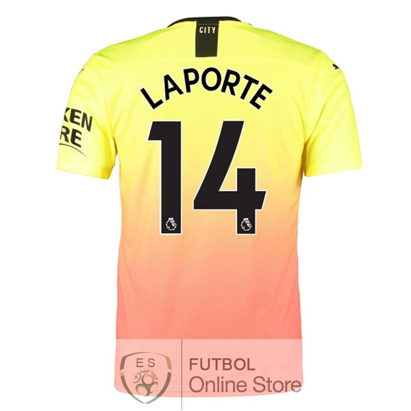 Camiseta Laporte Manchester city 19/2020 Tercera