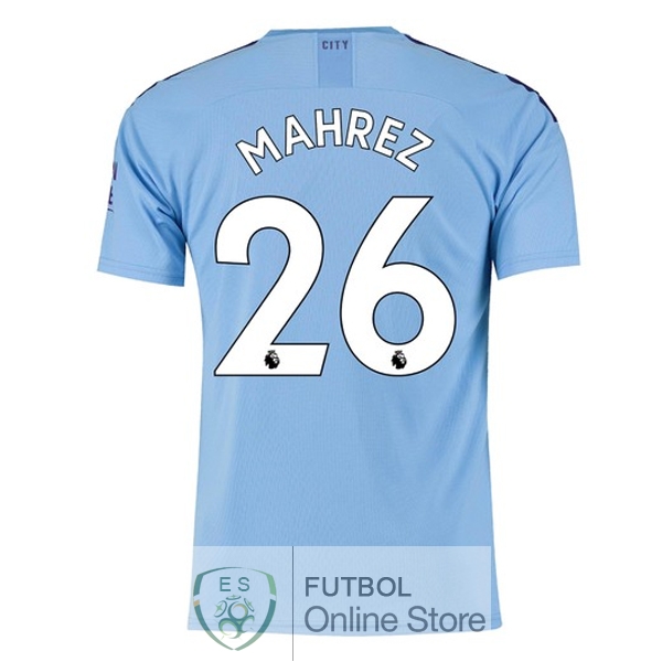 Camiseta Mahrez Manchester city 19/2020 Primera
