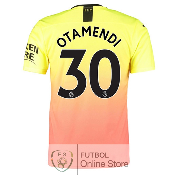 Camiseta Otamendi Manchester city 19/2020 Tercera