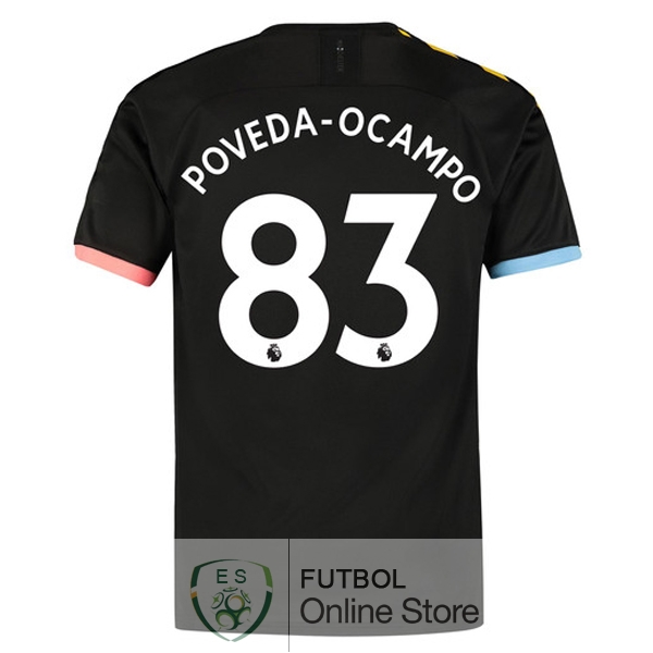 Camiseta Poveda Manchester city 19/2020 Segunda