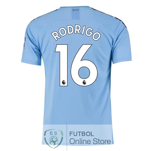 Camiseta Rodrigo Manchester city 19/2020 Primera