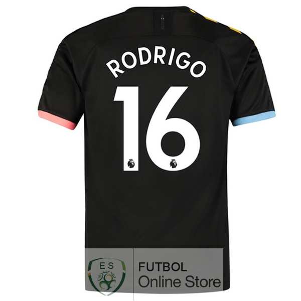 Camiseta Rodrigo Manchester city 19/2020 Segunda