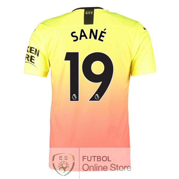 Camiseta Sane Manchester city 19/2020 Tercera