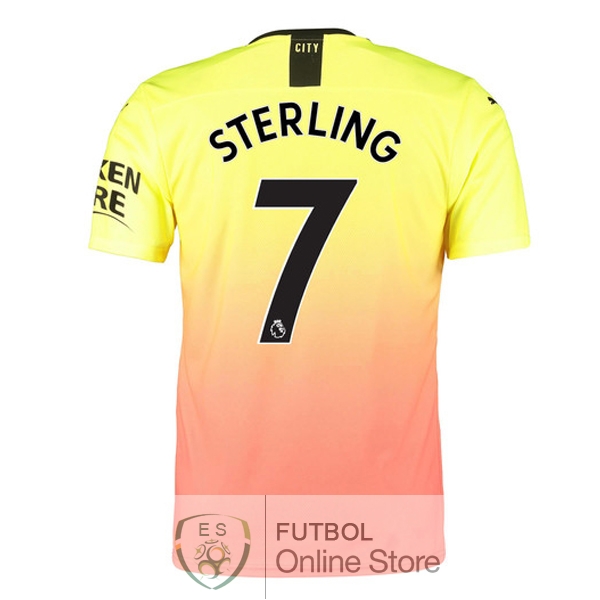 Camiseta Sterling Manchester city 19/2020 Tercera