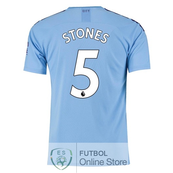 Camiseta Stones Manchester city 19/2020 Primera