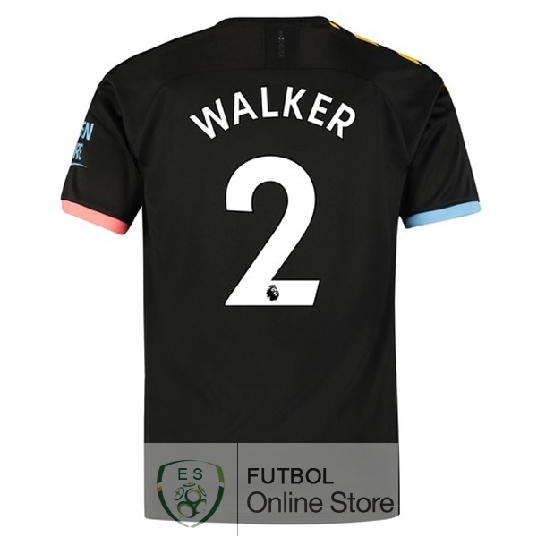 Camiseta Walker Manchester city 19/2020 Segunda