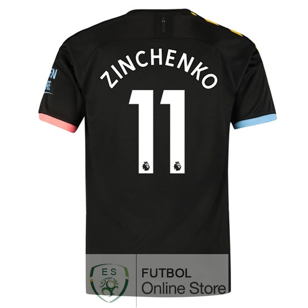 Camiseta Zinchenko Manchester city 19/2020 Segunda