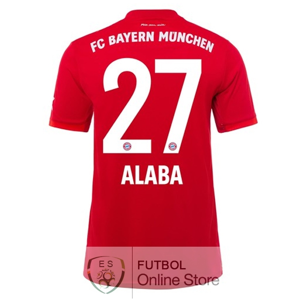 Camiseta Alaba Bayern Munich 19/2020 Primera